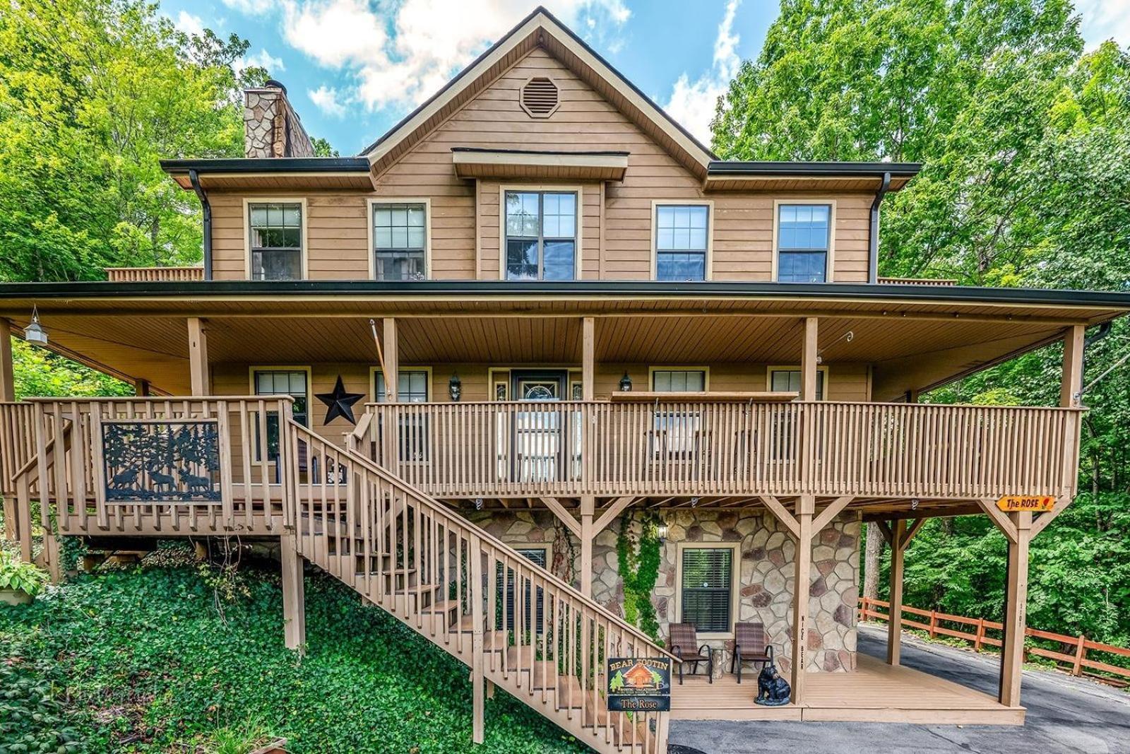 The Rose Cabin Gatlinburg Exterior photo